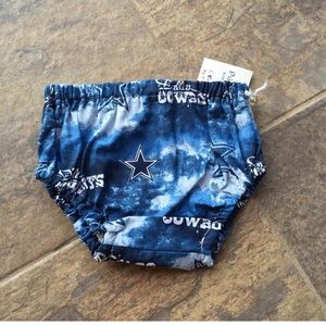 Dallas Cowboys Diaper Cover 6-12 months NWT